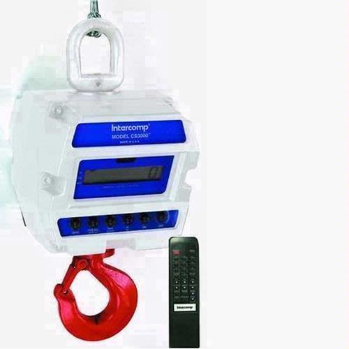 Intercomp CS3000 100686 Crane Scale with Swiver and Eyehook, 50000 x 10 lb Intercomp CS3000 100686 Crane Scale with Swiver and Eyehook, 50000 x 10 lb