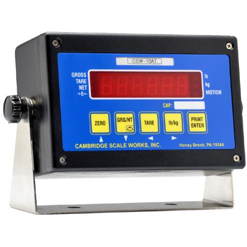 Cambridge CSW-10AT LED Digital Weight Indicator Legal for Trade Cambridge CSW-10AT LED Digital Weight Indicator Legal for Trade