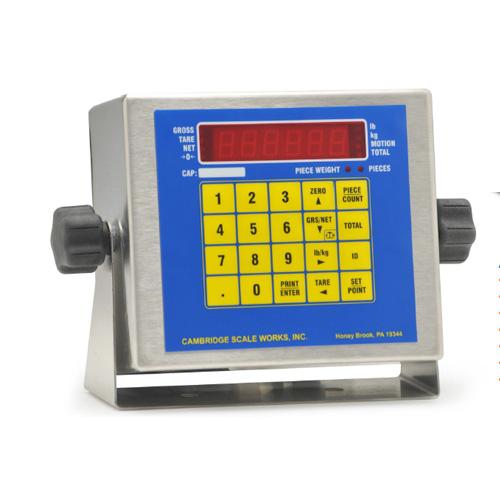 Cambridge SSCSW-20AT LED Indicator Stainless Steel Legal for Trade with Full Numeric Keypad Cambridge SSCSW-20AT LED Indicator Stainless Steel Legal for Trade with Full Numeric Keypad