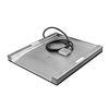 Cambridge S670130305 Model SS670-1 Stainless Steel 30in x 30in x 1.5in Barrel Scale with Built In S Cambridge S670130305 Mode