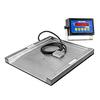 Cambridge S670136365K Model SS670-1 Stainless Steel 36in x 36in x 1.5in Barrel Scale with Built In Cambridge S670136365K Mod