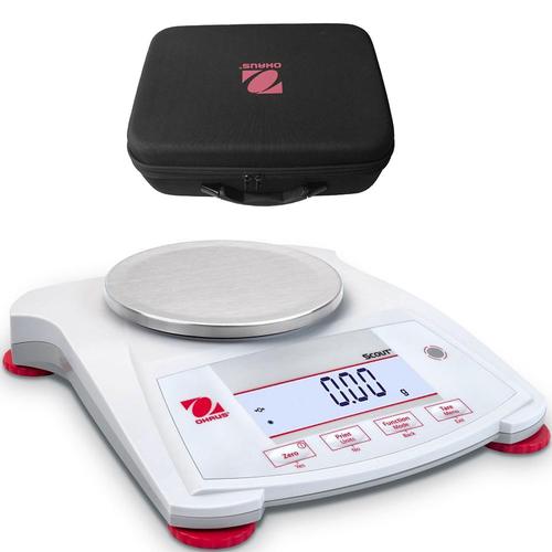 Ohaus Scout SPX421 Portable Balance 420 x 0.1g With Carrying Case Ohaus Scout SPX421 Portable Balance 420 x 0.1g With Carrying Case