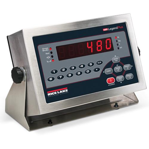 Rice Lake 480 plus LED Legend Series Digital Weight Indicator Rice Lake 480 plus LED Legend Series Digital Weight Indicator