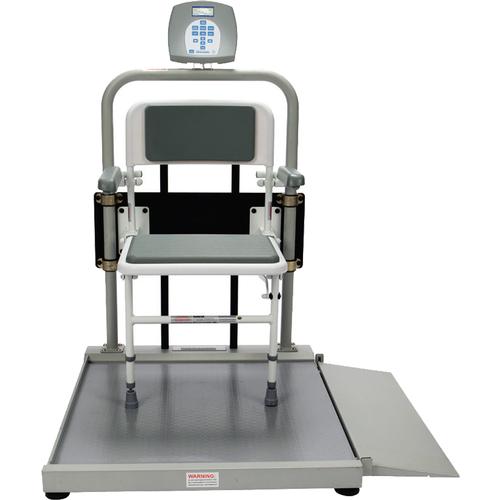 Health O Meter 2500CKL Digital Wheelchair Scale with Fold Away Seat 1000 lb x 0.2 lb Health O Meter 2500CKL Digital Wheelchair Scale with Fold Away Seat 1000 lb x 0.2 lb