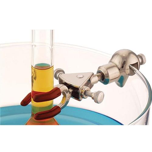 Ohaus CLS-WBATHZL Specialty Nickel-Plated 3-Prong Dual Adjust Water Bath Clamp - 0 in -- 1.81 in (0 Ohaus CLS-WBATHZL Specialty Nickel-Plated 3-Prong Dual Adjust Water Bath Clamp - 0 in -- 1.81 in (0 mm – 46 mm)