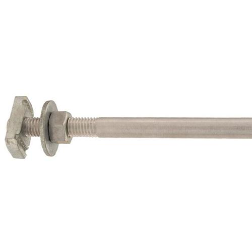 Ohaus CLC-HTZMBA15 Aluminum Locking Nut Rod with Channel Connector - 6 in (152 mm) Ohaus CLC-HTZMBA15 Aluminum Locking Nut Rod with Channel Connector - 6 in (152 mm)