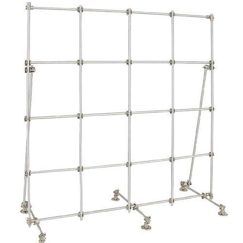 Ohaus CLR-FRAMEAL Aluminum Lab Frame Kit - 48 in x 18 in x 48 in (1,219 mm x 457 mm x 1,219 mm) Ohaus CLR-FRAMEAL Aluminum Lab Frame Kit - 48 in x 18 in x 48 in (1,219 mm x 457 mm x 1,219 mm)