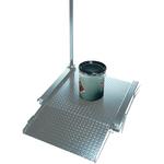 Pennsylvania Scale SS69PB Stainless Steel 30 x 30 Inch Drum Scale Legal for Trade 1000 lb - Base Co Pennsylvania Scale SS69PB