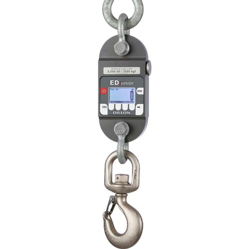 Dillon EDjr-1T-S-BS-WC EDjunior Crane Scale (AWT05-509242) 2500 x 2 lb Dillon EDjr-1T-S-BS-WC EDjunior Crane Scale (AWT05-509242) 2500 x 2 lb