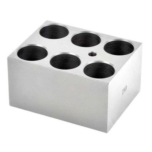 Ohaus 30400155 Module Block 25 mm Test Tube 6 Hole Ohaus 30400155 Module Block 25 mm Test Tube 6 Hole