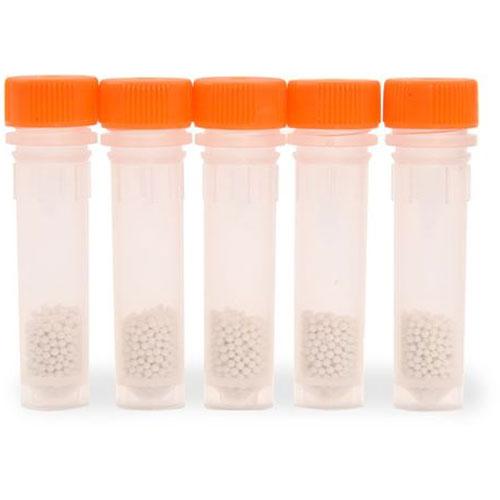 Ohaus 30391406 Orange, Soft Sample, 2 mL skirted tube, DNase/RNase free, 1.4 mm Zirconium Beads, 100 Ohaus 30391406 Orange, Soft Sample, 2 mL skirted tube, DNase/RNase free, 1.4 mm Zirconium Beads, 100/box