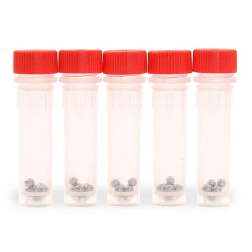 Ohaus 30391409 Red, Animal Tissue, 2 mL skirted tube, DNase/RNase free, 3 mm Stainless Steel Grindin Ohaus 30391409 Red, Animal Tissue, 2 mL skirted tube, DNase/RNase free, 3 mm Stainless Steel Grinding Balls, 100/box