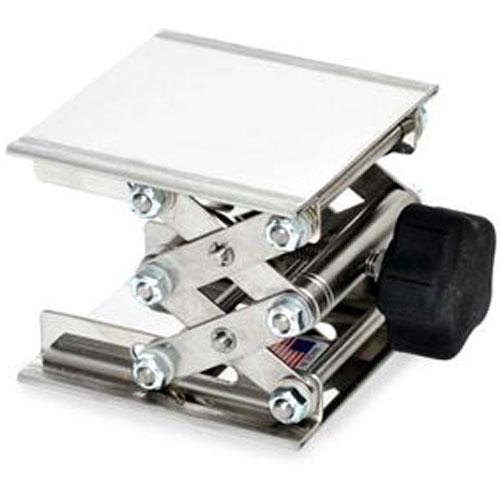 Ohaus CLR-LBLFTS010 Stainless Steel Lab Lift - 4.00 x 4.00 inch Maximum Capacity 100 lb Ohaus CLR-LBLFTS010 Stainless Steel Lab Lift - 4.00 x 4.00 inch Maximum Capacity 100 lb