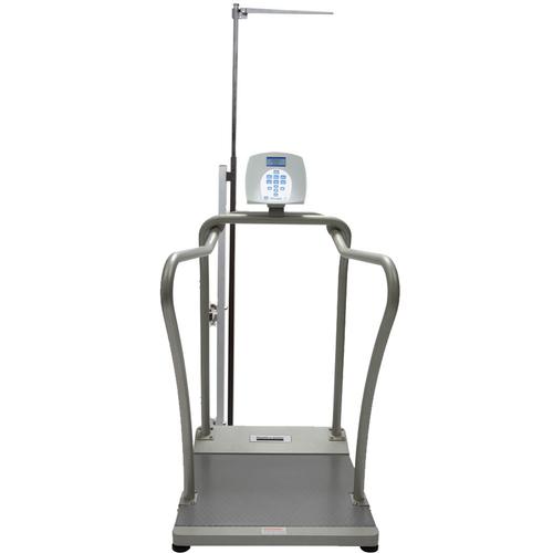 Health O Meter 2101KGHR-BT Digital Handrail Scale with Height Rod Included and Built-in Pelstar Wire Health O Meter 2101KGHR-BT Digital Handrail Scale with Height Rod Included and Built-in Pelstar Wireless Technology KG Only 454 x 0.1 kg