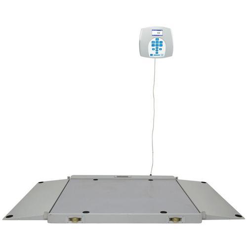 Health O Meter 2700KL-BT Portable 43 x 42 inch Wheelchair Scale with Built-in Pelstar Wireless Tech Health O Meter 2700KL-BT Portable 43 x 42 inch Wheelchair Scale with Built-in Pelstar Wireless Technology 1000 x 0.2 lb