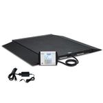 Detecto BRW-1000AC Portable Wheelchair Bariatric Scale with AC Adapter 32 in x 40 in - 1000 lb x 0.2 Detecto BRW-1000AC Portab