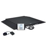 Detecto 6500-AC Portable Wheelchair Scale 32 in x 36 in with AC Adapter - 1000 lb x 0.2 lb Detecto 6500-AC Portable