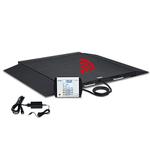 Detecto 6500-C-AC Portable Wheelchair Scale 32 in x 36 in with WiFi / Bluetooth and AC Adapter - 100 Detecto 6500-C-AC Portabl