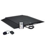 Detecto 6600-AC Portable Wheelchair Scale 32 in x 40 in with AC Adapter - 1000 lb x 0.2 lb Detecto 6600-AC Portable
