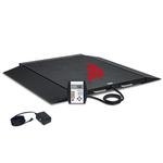 Detecto 6600-C-AC Portable Wheelchair Scale 32 in x 40 in with WiFi / Bluetooth and AC Adapter - 10 Detecto 6600-C-AC Portabl