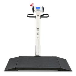 Detecto 6550-C Digital Wheelchair Scale with WiFi / Bluetooth 1000 lb x 0.2 lb