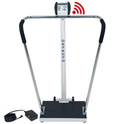 Detecto 6855-C-AC - Digital Handrail Scale with WiFi / Bluetooth and AC Adapter 600 lb x 0.2 lb