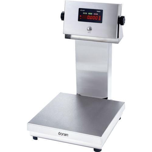 Doran 7425-C14 Washdown 10 x 10 Bench Legal for Trade Scale with 14 inch Column 25 x 0.005 lb Doran 7425-C14 Washdown 10 x 10 Bench Legal for Trade Scale with 14 inch Column 25 x 0.005 lb