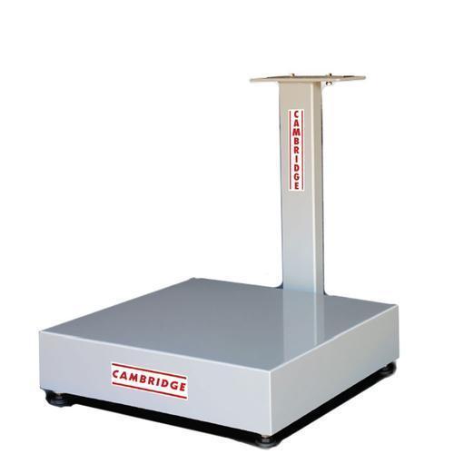 Cambridge 610-B-1212-100 Low Profile Bench 12 x 12 Scale with 20 inch Column 100 lb - Base Only Cambridge 610-B-1212-100 Low Profile Bench 12 x 12 Scale with 20 inch Column 100 lb - Base Only
