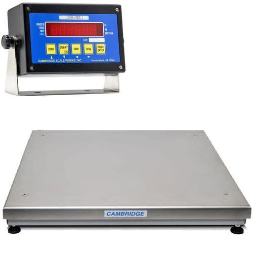 Cambridge PB-10AT-1818-250 Weighfer Low Profile 18 x 18 Bench Scale 250 x 0.05 lb Cambridge PB-10AT-1818-250 Weighfer Low Profile 18 x 18 Bench Scale 250 x 0.05 lb