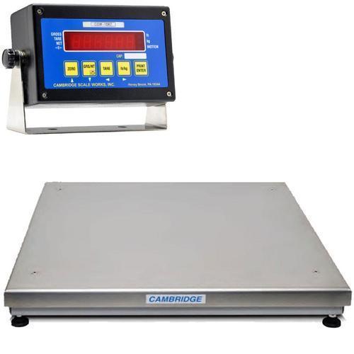Cambridge PB-10AT-1818-1000 Weighfer Low Profile 18 x 18 Bench Scale 1000 x 0.2 lb Cambridge PB-10AT-1818-1000 Weighfer Low Profile 18 x 18 Bench Scale 1000 x 0.2 lb