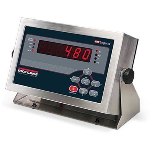 Rice Lake 480 LED Legend Series Digital Weight Indicator with Analog Output Rice Lake 480 LED Legend Series Digital Weight Indicator with Analog Output