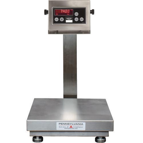Pennsylvania Scale SS6574-1216-250 12  x 16 in Washdown Legal for Trade Bench Scale 250 x 0.05 lb