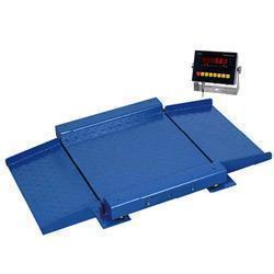 LP Scale LP7622A-4848-2500 Legal for Trade Mild Steel 4 x 4 Ft  LED Drum Scale 2500 x 0.5 lb