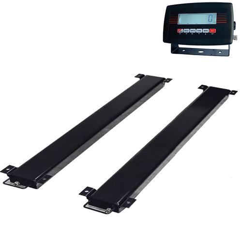 LP Scale LP7630A-4.7-24-2500 Mild Steel 4.7 x 24 inch LCD Portable Beam Scale 2500 x 0.5 lb LP Scale LP7630A-4.7-24-2500 Mild Steel 4.7 x 24 inch LCD Portable Beam Scale 2500 x 0.5 lb