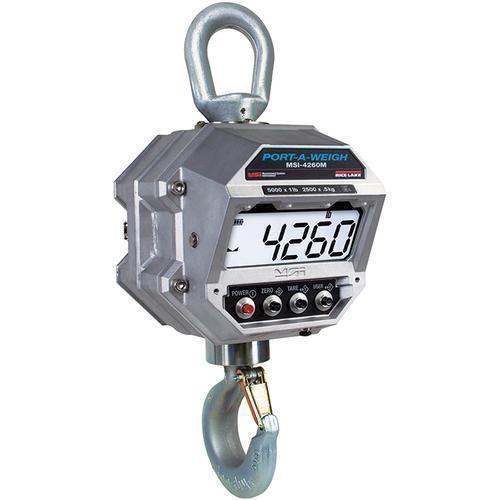 MSI 202004 MSI-4260M Port-A-Weigh LCD IP66 Legal for Trade Crane Scale 30000 x 10 lb MSI 202004 MSI-4260M Port-A-Weigh LCD IP66 Legal for Trade Crane Scale 30000 x 10 lb