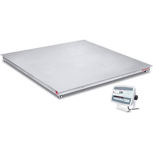 Ohaus Defender 5000 i-DF52XW5000C1L Legal For Trade 4 x 4 Stainless Steel Floor Scale 5000 x 1 lb Ohaus Defender 5000 i-DF52XW5000C1L Legal For Trade 4 x 4 Stainless Steel Floor Scale 5000 x 1 lb