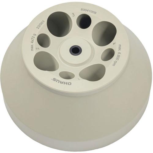 Ohaus 83041009 Rotor Angle 4 x 50ml RB/FA or 15ml RB/FA  R-A-4X500R15/7M
