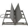 Pennsylvania Scale SS6600-4848-2KD-MAXLT Lift Top Stainless Steel  4 x 4 ft with Diamond Deck Plate 2000 lb  - Base Only