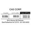 CAS LST-8000B-002 Case of 12 Rolls of  Labels for CAS DT2X-01 Printer