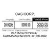 CAS LST-8000B-004 Case of 12 Rolls of  Labels for CAS DT2X-01 Printer