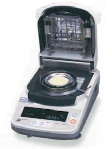 AND Weighing MX-50, MS-70 and MF-50 Moisture Analyzers 